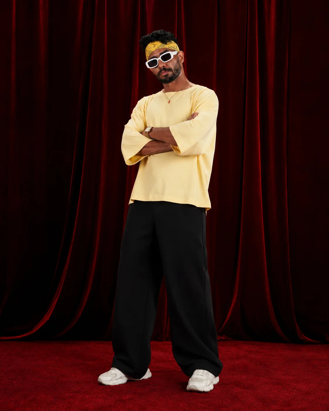 Mesh Nos Kom - Yellow