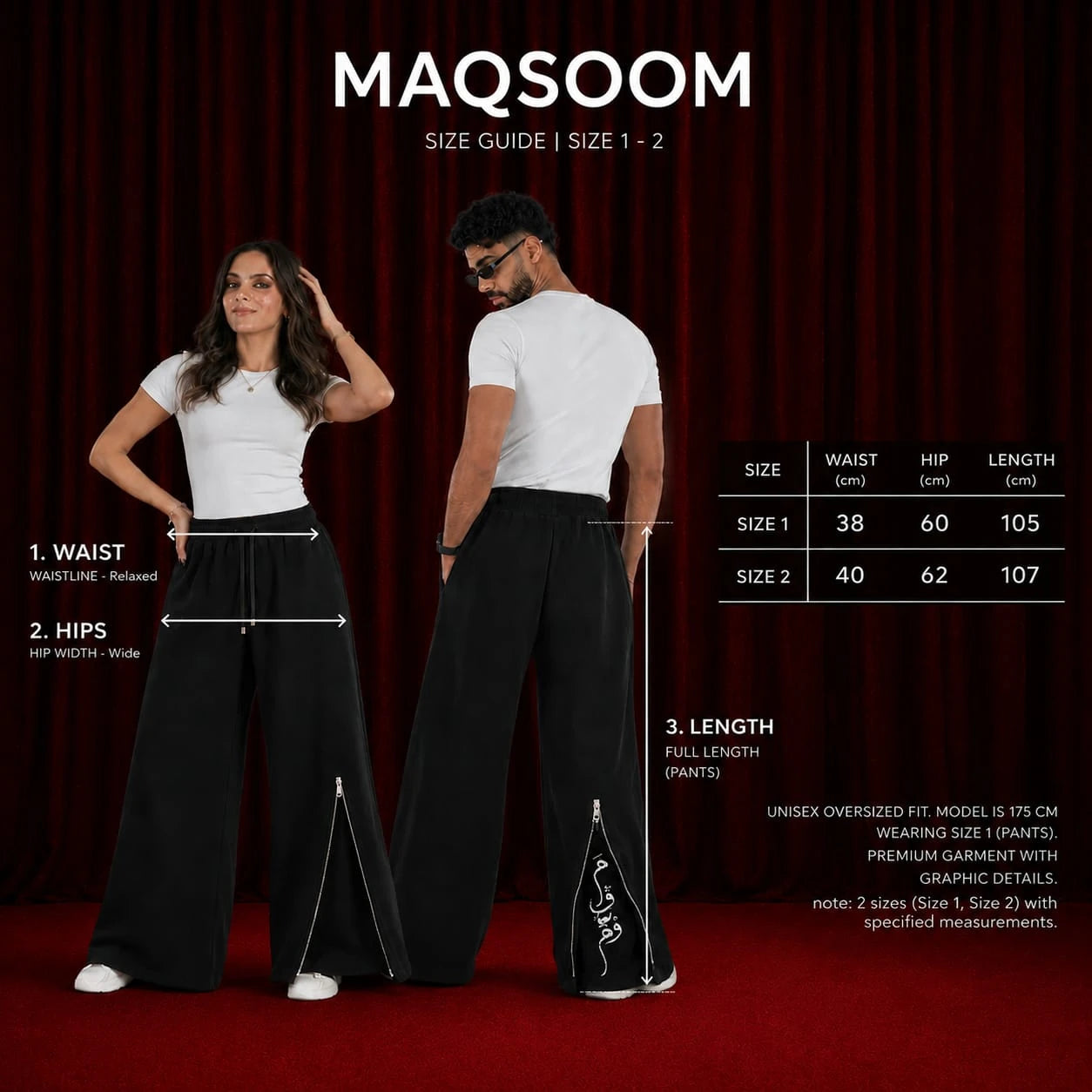 Sosta Wara W Odam Pants — size guide